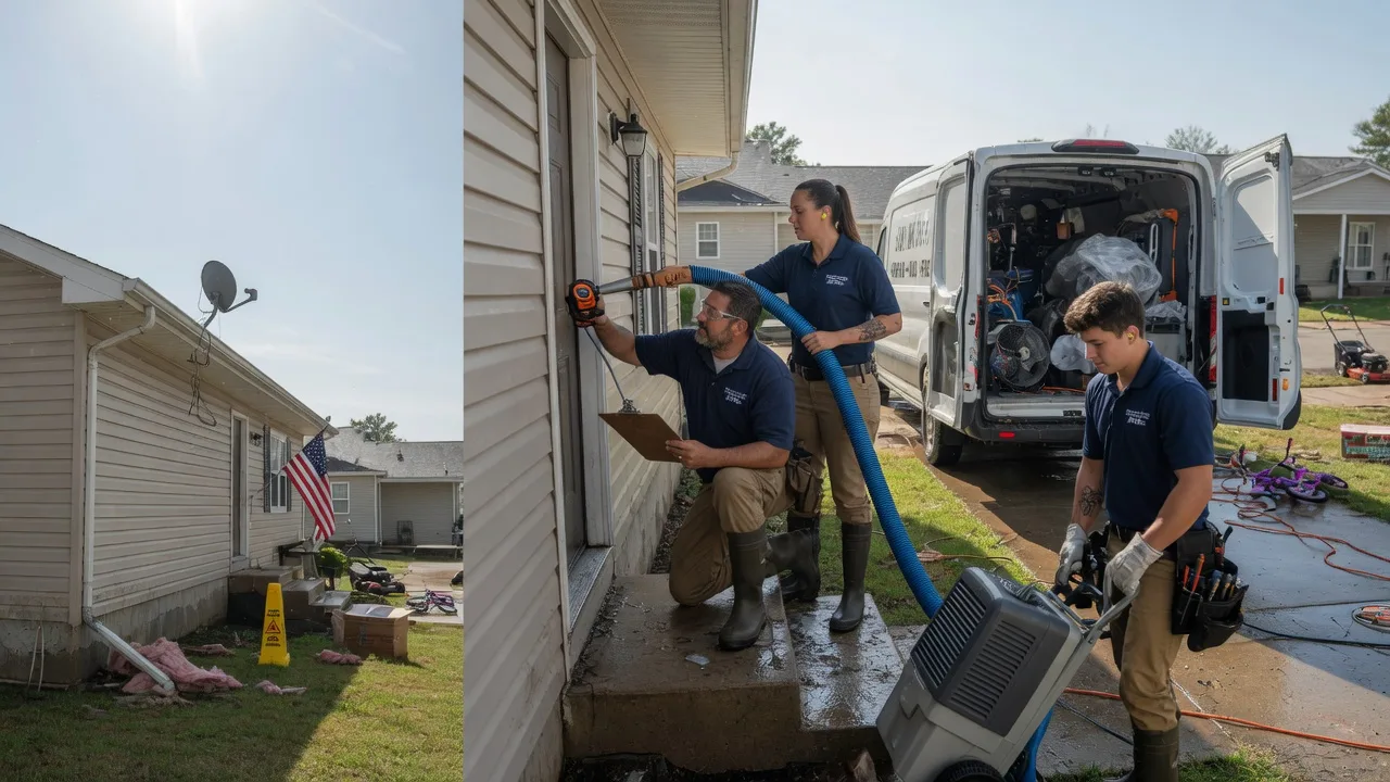 Ceiling Water Damage Restoration in Blaine, ME near me